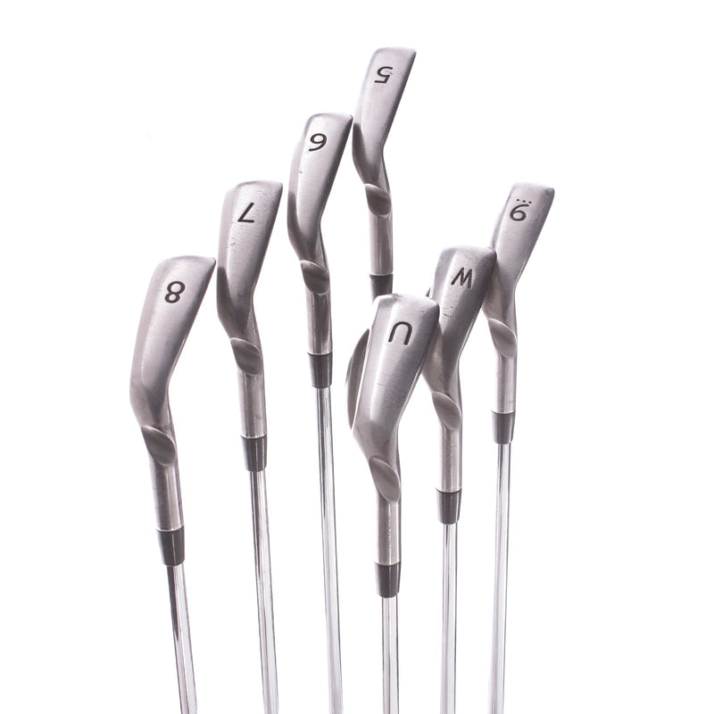 Ping G Series Steel Men's Right Irons 5-UW Orange Dot Regular - Ping AWT 2.0 R