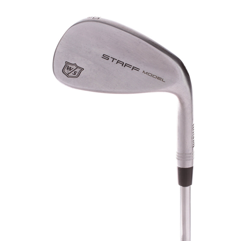 Wilson Staff Staff Model Forged Steel Men's Right Gap Wedge 50 Degree 8 Bounce Stiff - Dynamic Gold 120 S300