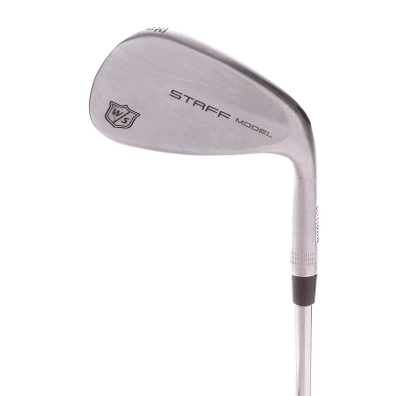 Wilson Staff Staff Model Forged Steel Men's Right Gap Wedge 52 Degree 8 Bounce Stiff - Dynamic Gold 120 S300