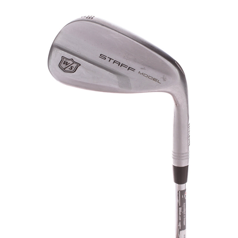 Wilson Staff Staff Model Forged Steel Men's Right Lob Wedge 58 Degree 10 Bounce Stiff - Dynamic Gold 120 S300