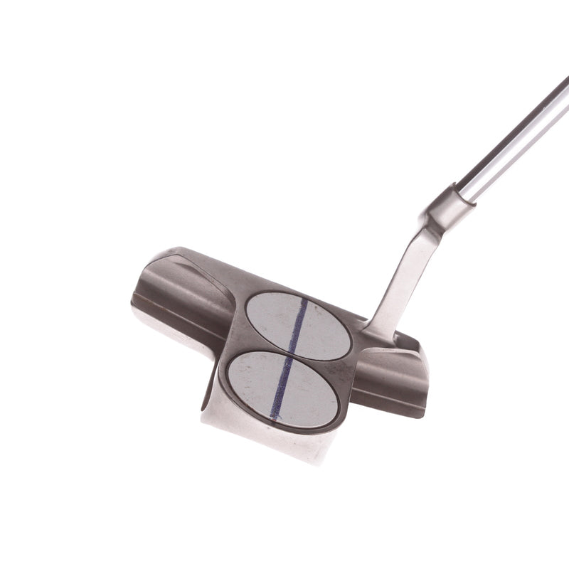 Odyssey White Hot 2-Ball Blade Men's Left Putter 35 Inches - Lamkin