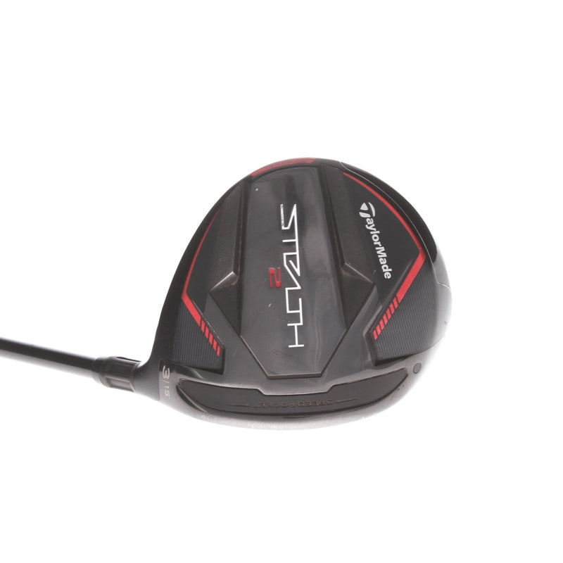 TaylorMade Stealth 2 Graphite Men's Right Fairway 3 Wood 15 Degree Regular - Fujikura Ventus Red FW 5-R