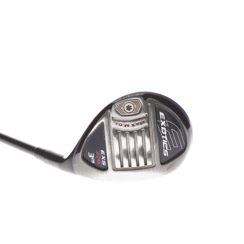 Tour Edge EX5 Graphite Men's Right 3 Hybrid 19 Degree Regular - KBS 70 R