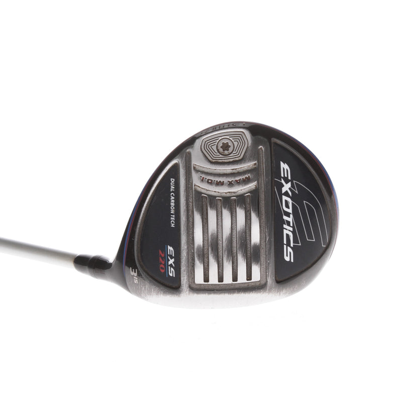 Tour Edge EX5 Graphite Men's Right Fairway 3 Wood 15 Degree Regular - Fujikura AirSpeeder 40