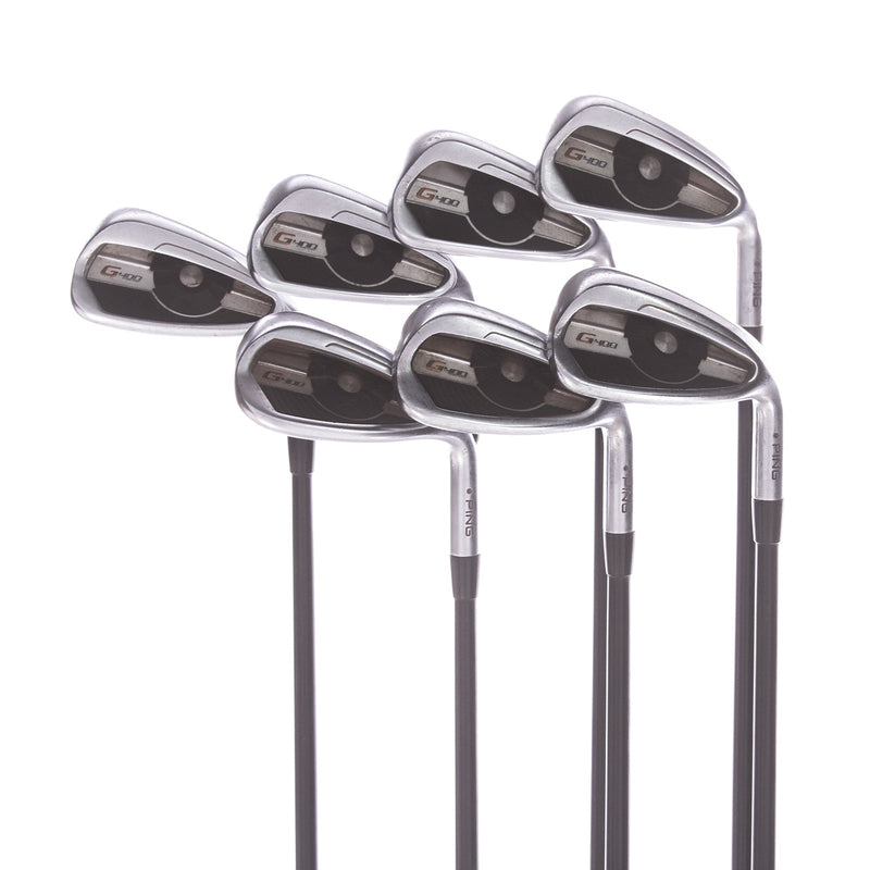 Ping G400 Graphite Men's Right Irons 5-SW Black Dot Senior - Ping Alta CB SR