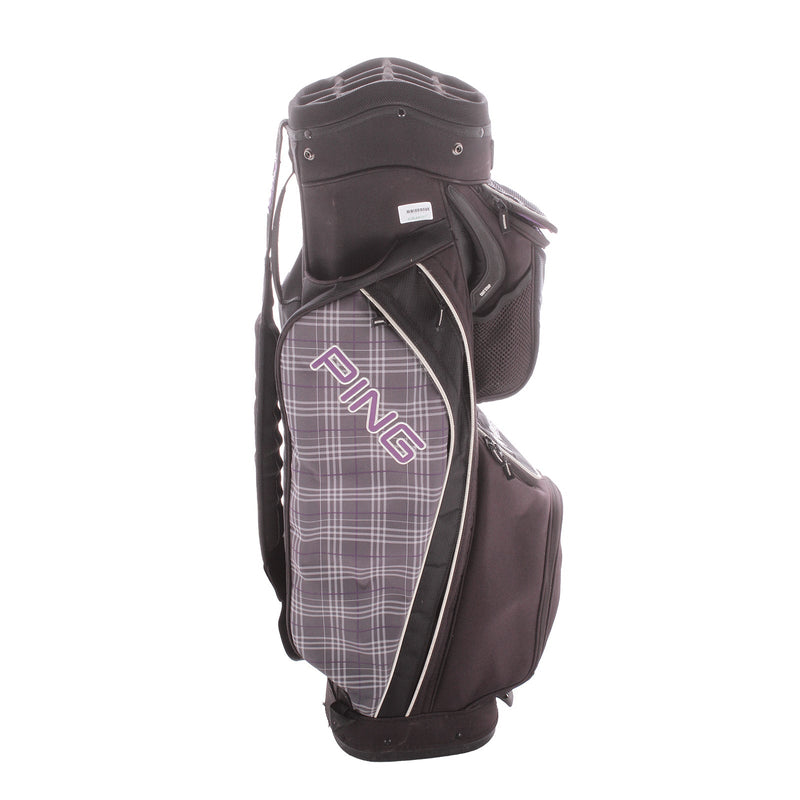 Ping Second Hand Cart Bag - Black/Purple