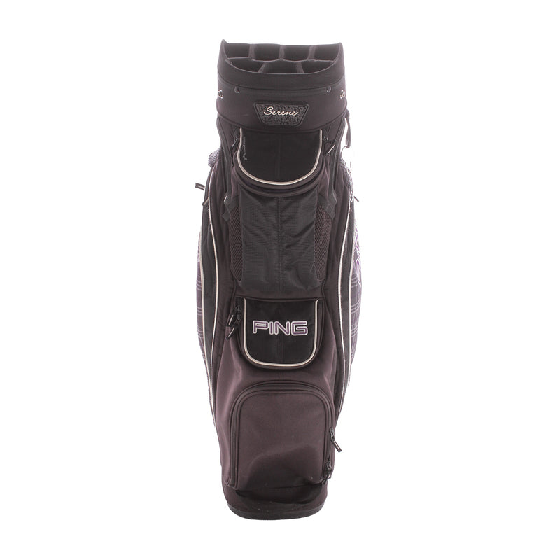 Ping Second Hand Cart Bag - Black/Purple