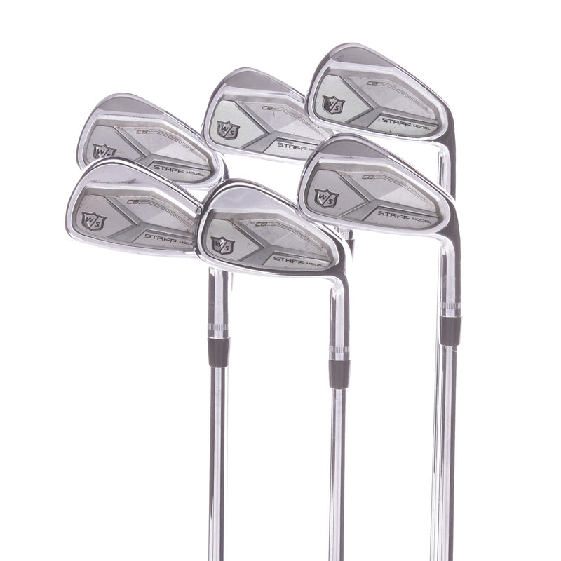 Wilson Staff Staff Model CB Steel Men's Right Irons 4-9 1.5" Long Extra Stiff - Project X 7.0