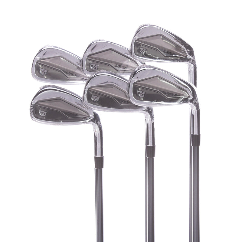 Wilson Staff D9 Forged Graphite Men's Right Irons 5-PW Regular - Recoil Dart F3 75