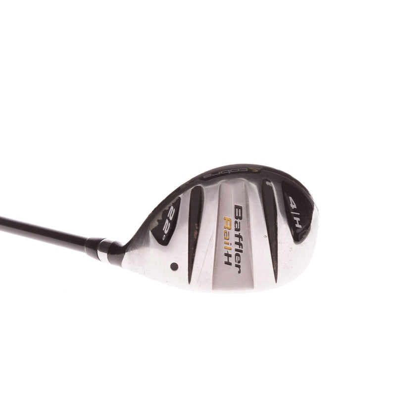 Cobra Baffler Rail H Graphite Men's Right 4 Hybrid 22 Degree Regular - Fujikura Motore Baffler Rail H 65 R