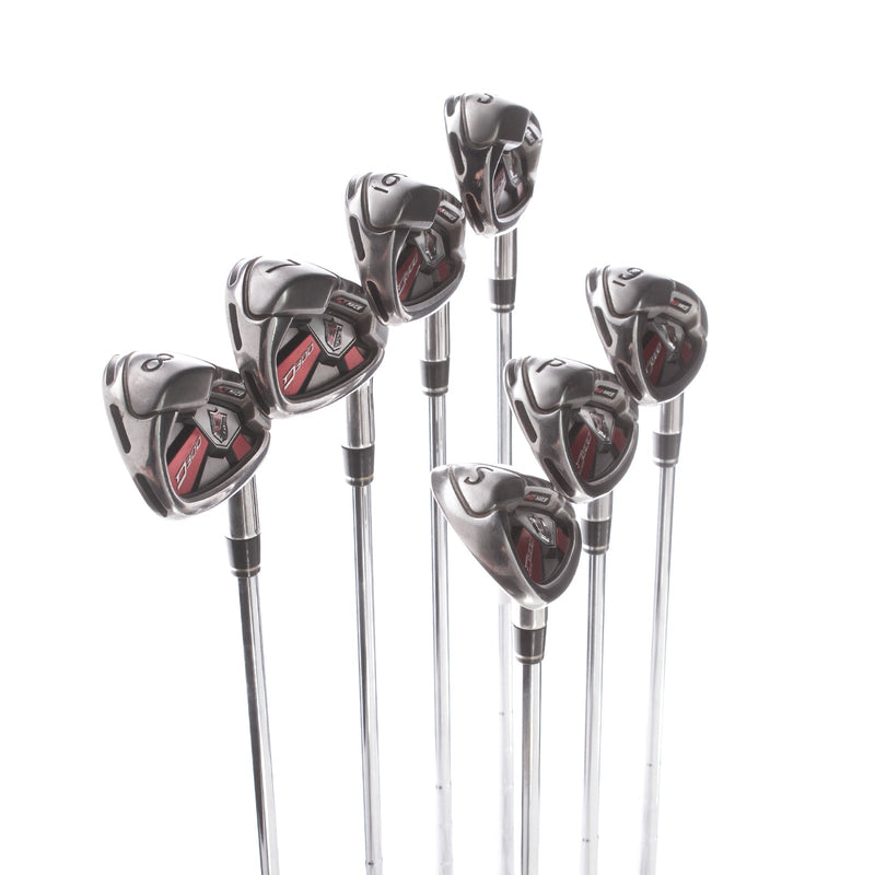 Wilson Staff D300 Steel Men's Right Irons 5-SW Regular - KBS Tour 80