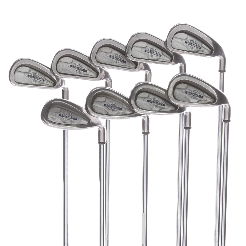 Callaway X-14 Steel Men's Right Irons 3-SW Uniflex - Callaway Steelhead