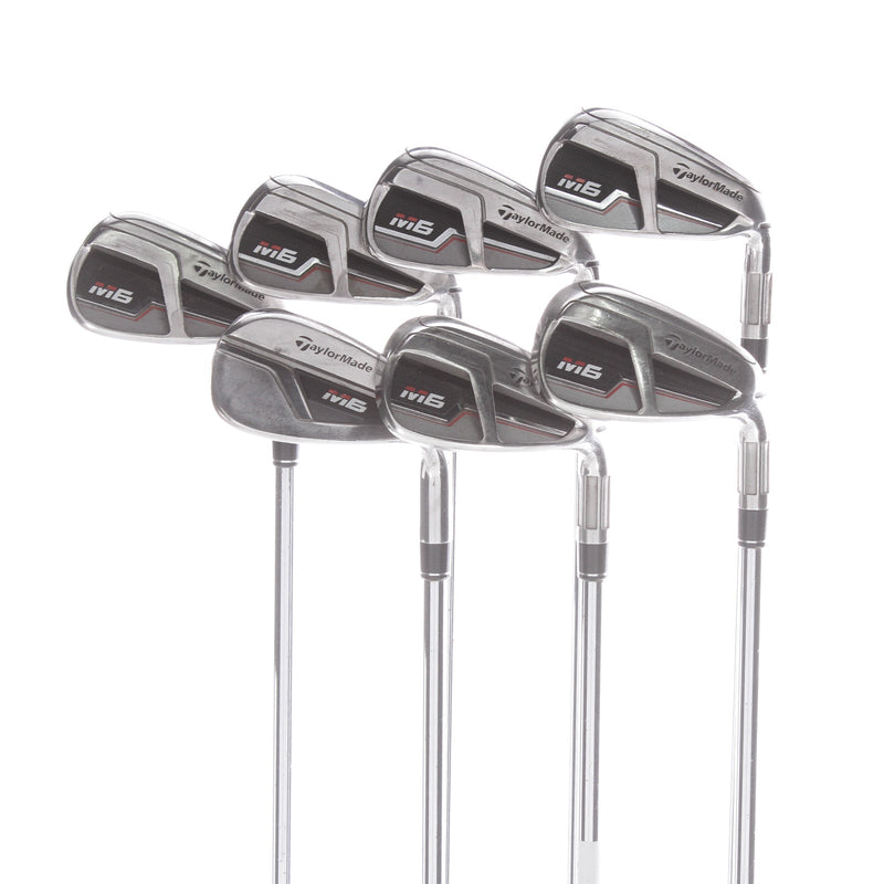 TaylorMade M6 Steel Men's Right Irons 5-AW Regular - KBS Max R 85