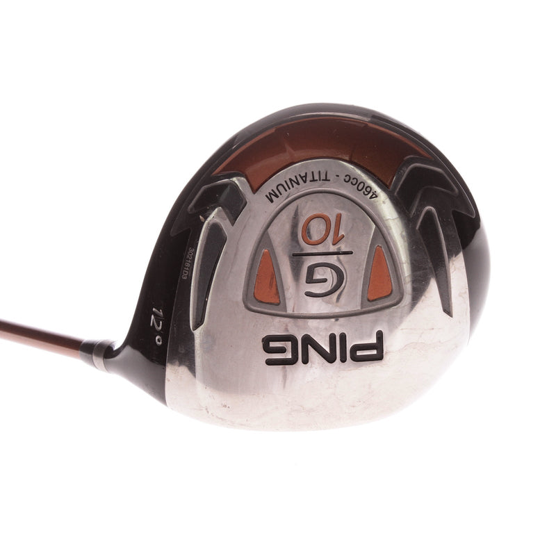 Ping G10 Graphite Men's Right Driver 12 Degree Regular - Ping TFC 129