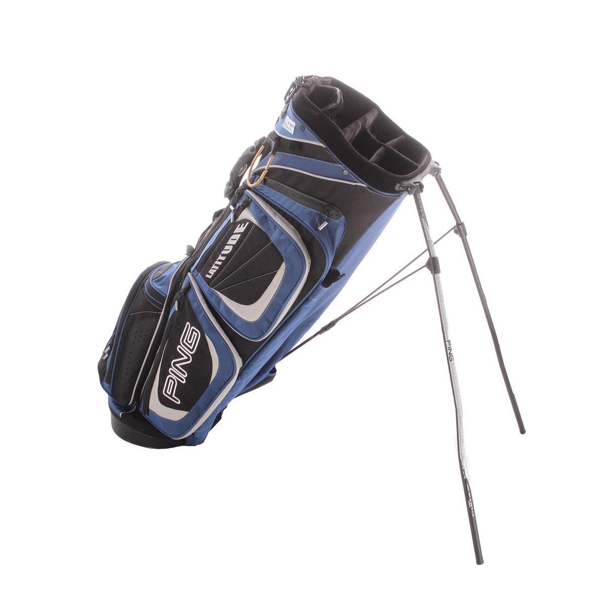 Ping Second Hand Stand Bag Blue Black