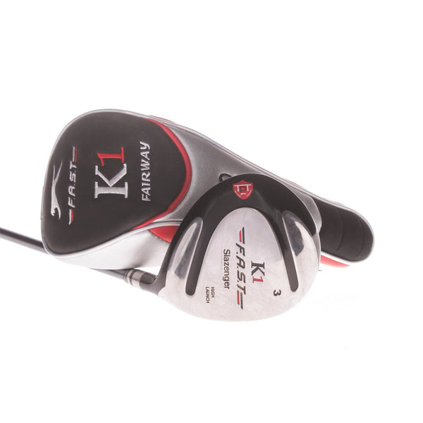 Slazenger K1 F.A.S.T. Graphite Men's Right Fairway 3 Wood 16.5 Degree Regular - Slazenger F.A.S.T. Fairway R