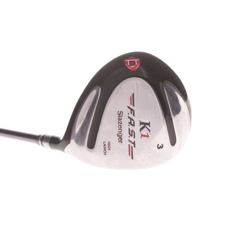 Slazenger K1 F.A.S.T. Graphite Men's Right Fairway 3 Wood 16.5 Degree Regular - Slazenger F.A.S.T. Fairway R