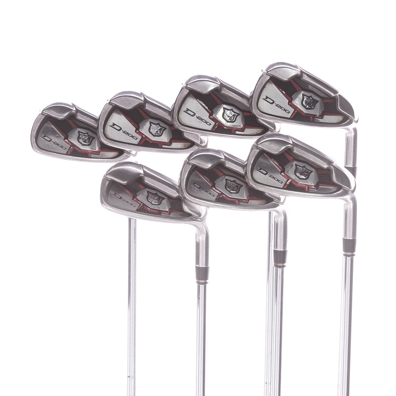 Wilson Staff D200 Steel Men's Right Irons 5-SW Uniflex - Wilson Staff SL85