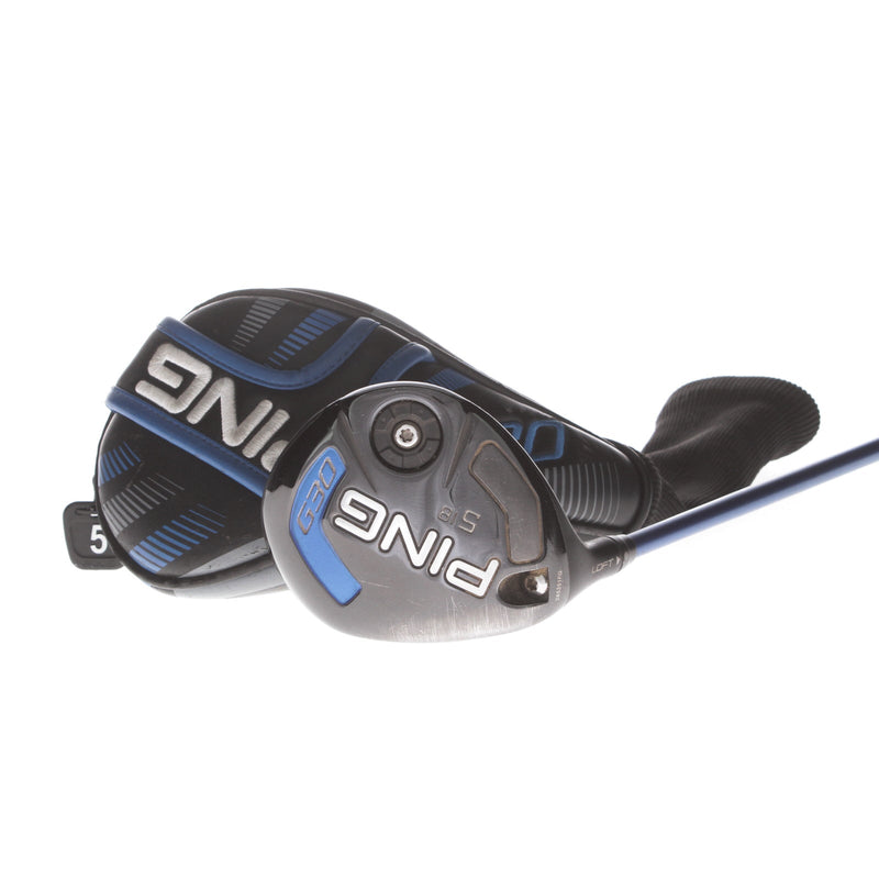 Ping G30 Graphite Men's Left Fairway 5 Wood 18 Degree Senior - Ping TFC 419 SR