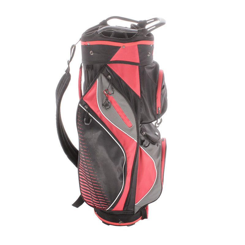 Longridge Second Hand Cart Bag - Black/Red