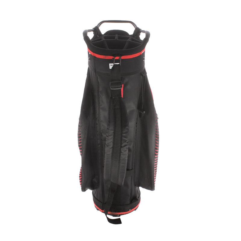 Longridge Second Hand Cart Bag - Black/Red