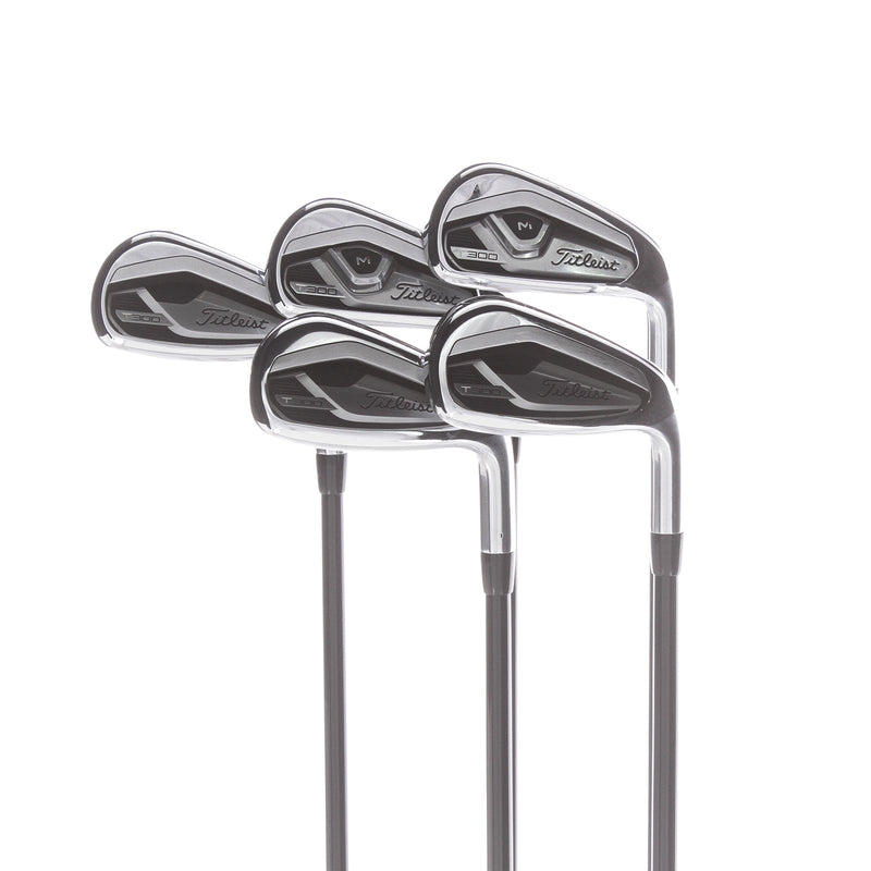 Titleist T300 2021 Graphite Men's Right Irons 6-PW Regular - Tensei Red R