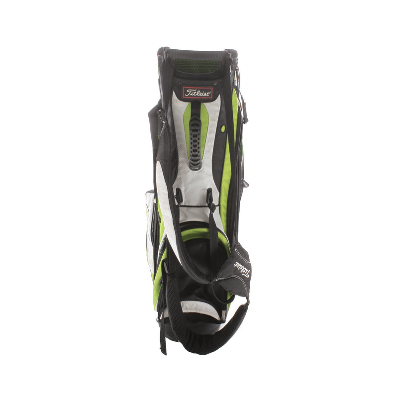 Titleist Second Hand Stand Bag - Black/White/Green