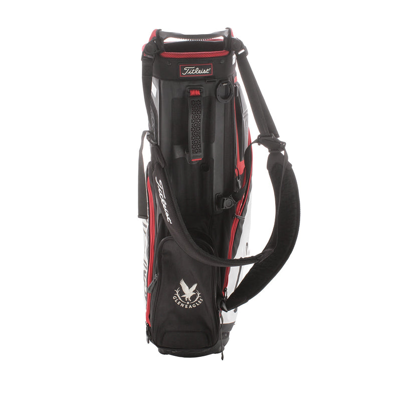 Titleist Second Hand Stand Bag - Black/Red/White