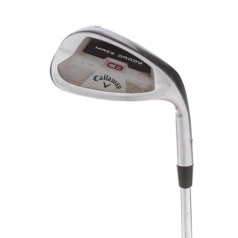 Callaway Mack Daddy CB Steel Men's Right Lob Wedge 58 Degree 12 Bounce Wedge - True Temper Tour Issue Dynamic Gold Spinner 115