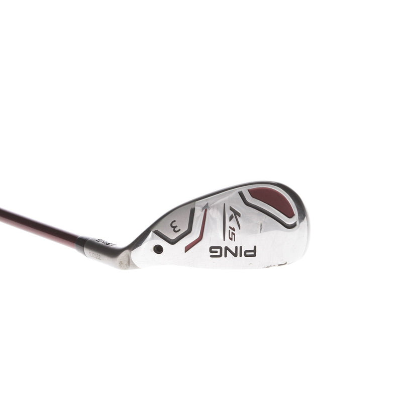 Ping K15 Hybrid Graphite Men's Right 3 Hybrid White Dot 20 Degree Regular - Ping TFC 149H R