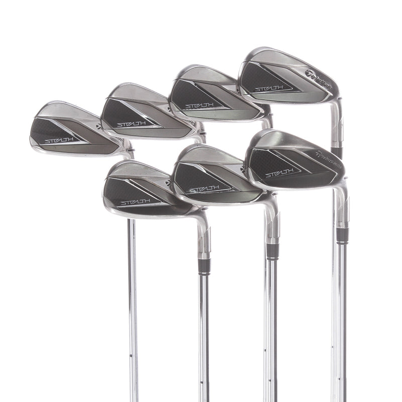 TaylorMade Stealth Steel Men's Right Irons 4-PW  Stiff - Dynamic Gold S300