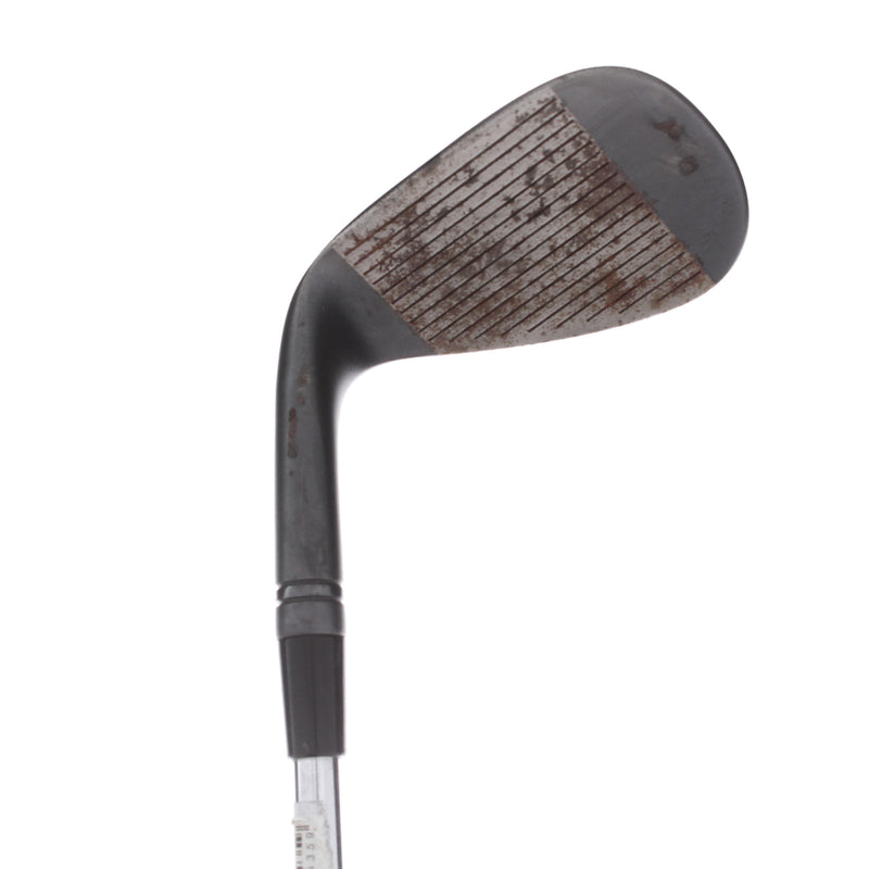 TaylorMade Milled Grind 3 Black Raw Steel Men's Right Lob Wedge 58 Degree 11 Bounce Stiff - Dynamic Gold S200