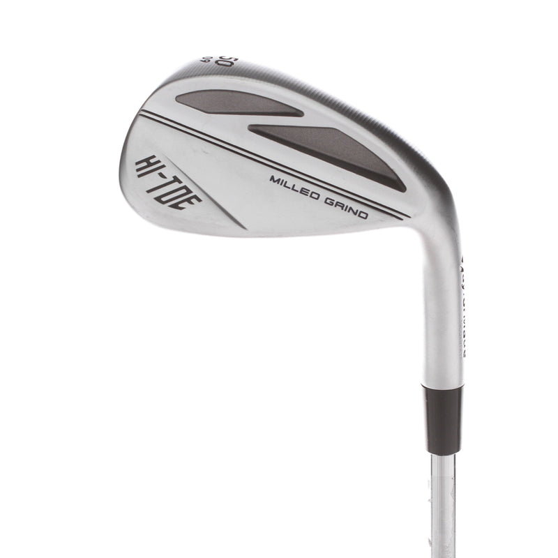 TaylorMade Milled Grind Hi-Toe Steel Men's Right Gap Wedge 50 Degree 9 Bounce Wedge - KBS Hi-Rev 2.0 115