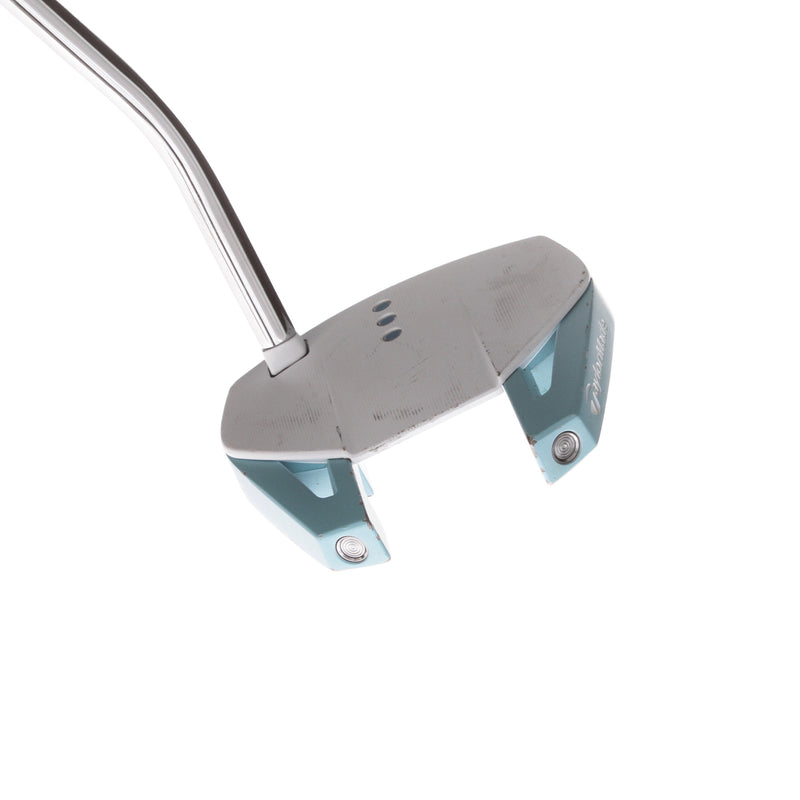 TaylorMade Spider GT White Ice Ladies Right Putter 33 Inches - Super Stroke Pistol GTR 1.0