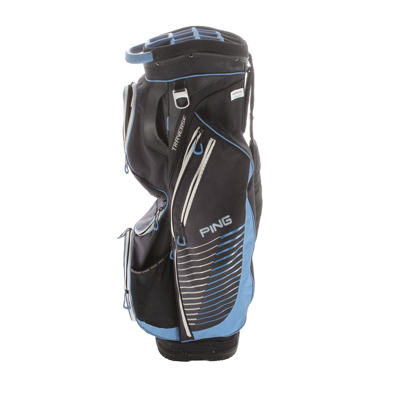 Ping Second Hand Cart Bag - Black/Blue