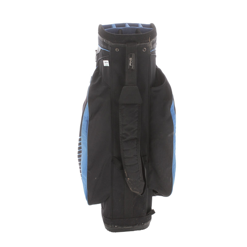 Ping Second Hand Cart Bag - Black/Blue