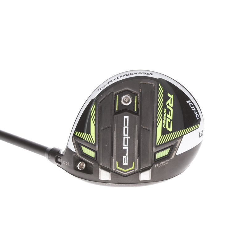 Cobra Radspeed Graphite Men's Right Fairway 3 Wood 14.5 Degree Stiff - Motore X F3 6-S