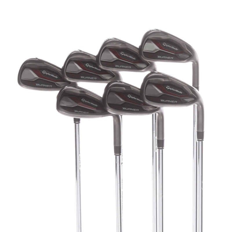 TaylorMade Aero Burner Steel Men's Right Irons 5-PW+SW Regular - Reax 88 R