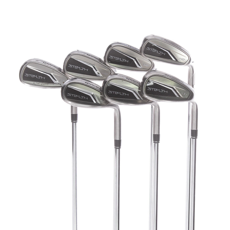 TaylorMade Stealth HD Steel Men's Right Irons 7-PW+AW+SW+LW Regular - Elevate MP 95 R