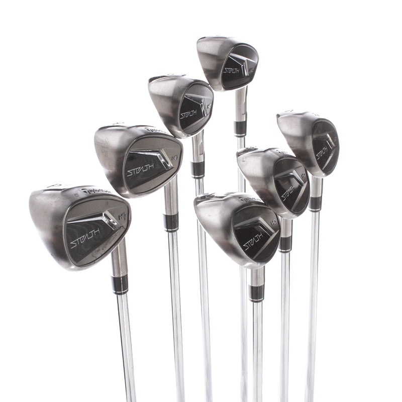 TaylorMade Stealth HD Steel Men's Right Irons 7-PW+AW+SW+LW Regular - Elevate MP 95 R