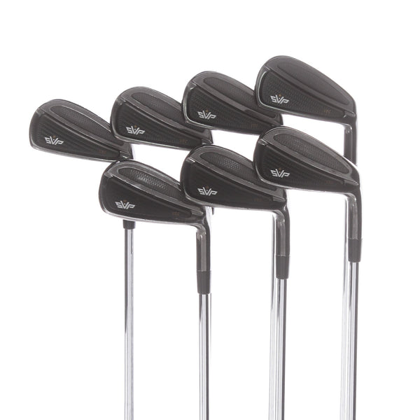 Vega SVP VDC Black Steel Men's Right Irons 4-PW Stiff - Shimada Tour S