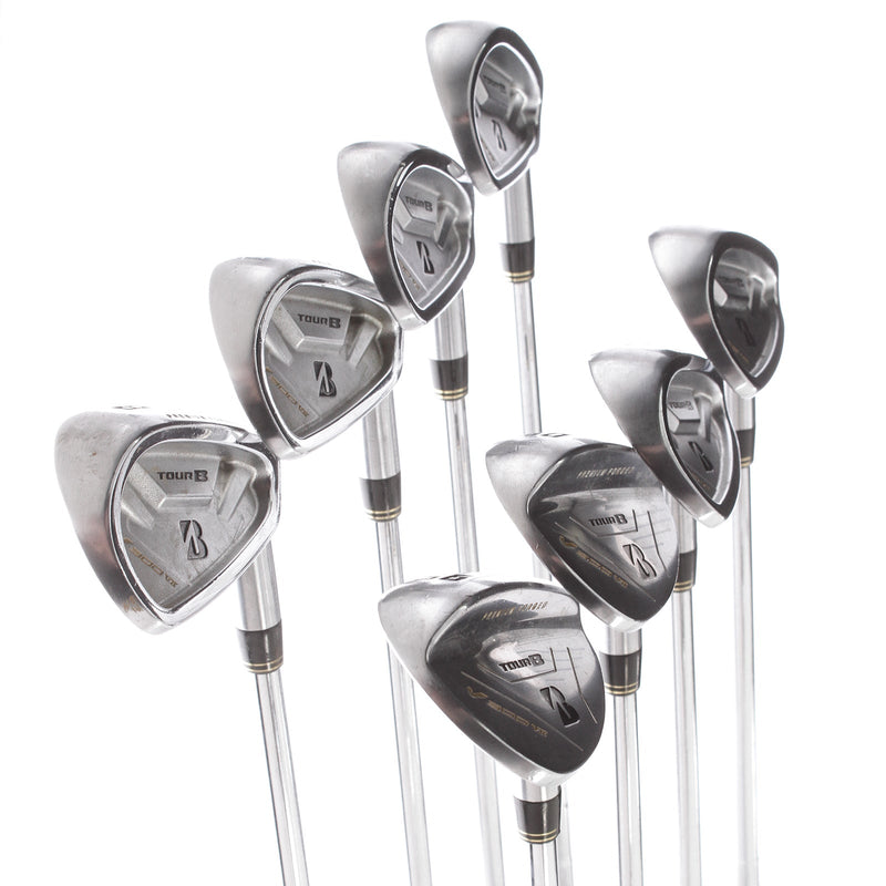 Bridgestone Tour-B V300 Steel Men's Right Irons 5-PW+AW+SW Stiff - N.S Pro Neo S