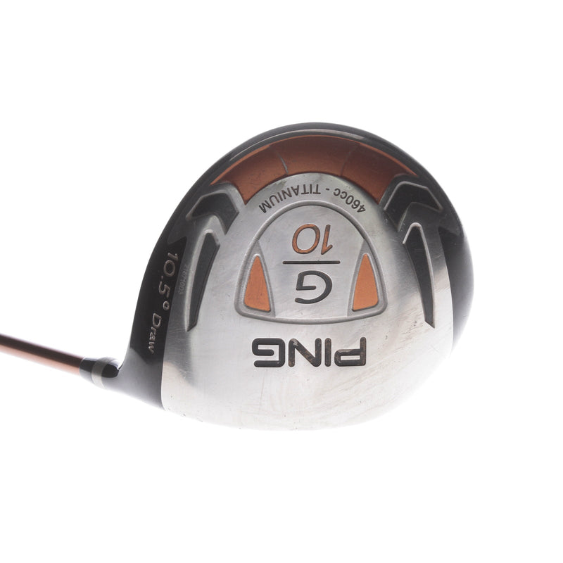 Ping G10 Draw Graphite Men's Right Driver 10.5 Degree Regular - Ping TFC 129 R