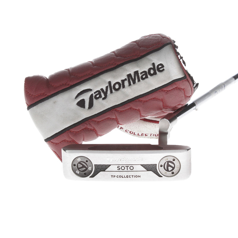 TaylorMade TP Soto Men's Right Putter 33.5 Inches - Super Stroke Pistol GTR 1.0