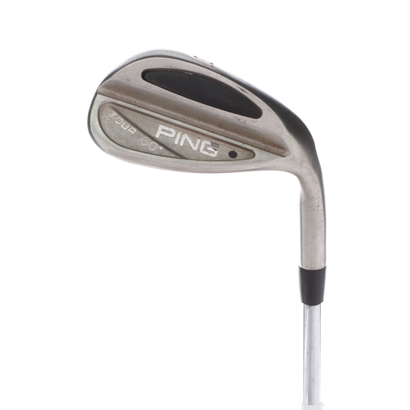 Ping Tour Steel Men's Right Lob Wedge Black Dot 60 Degree Wedge - Ping AWT