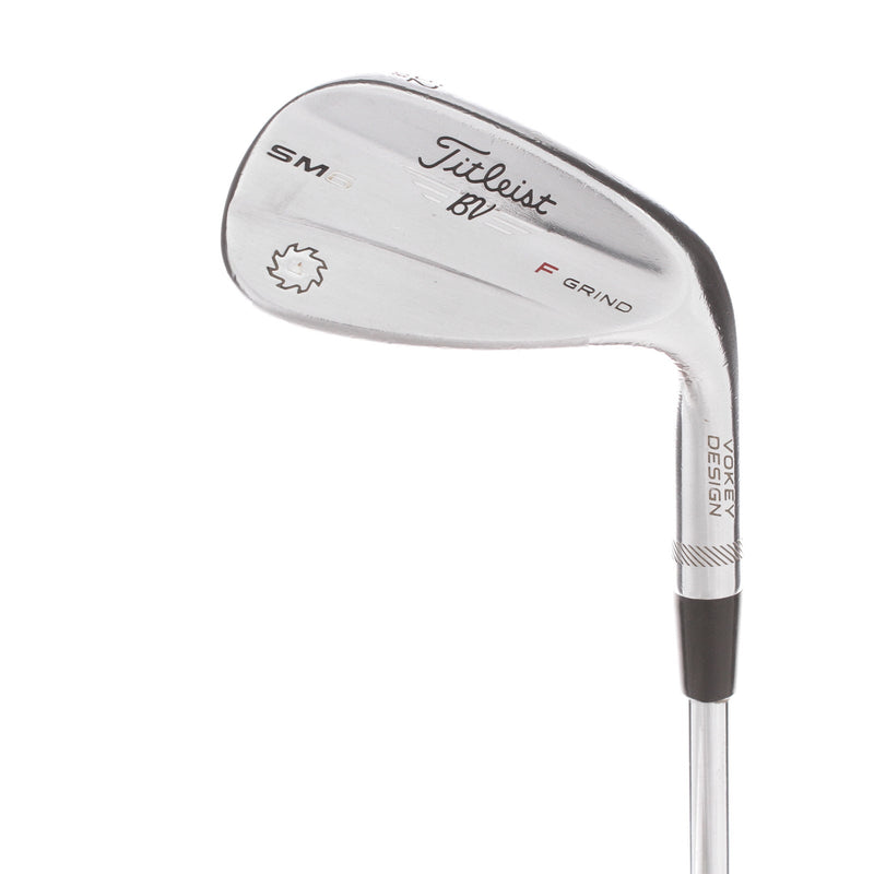 Titleist Vokey SM6 Steel Men's Right Gap Wedge 52 Degree 8 Bounce F Grind Wedge - BV Vokey