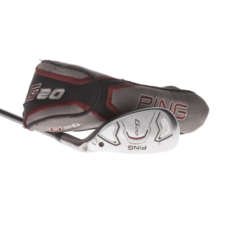 Ping G20 Graphite Men's Right 4 Hybrid 23 Degree Regular - Ping TFC 169H R