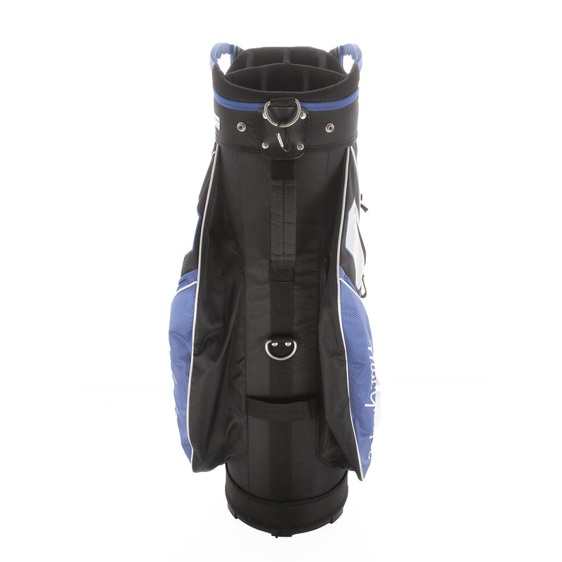 MacGregor Second Hand Cart Bag - Black/White/Blue