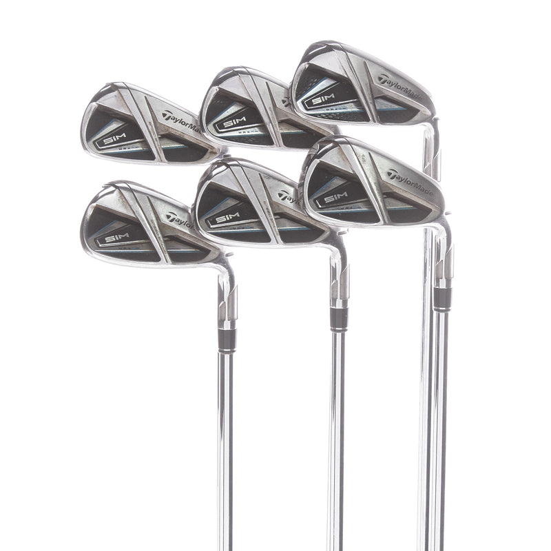 TaylorMade Sim Max Steel Men's Right Irons 5-PW Regular - N.S.Pro 950 GH R