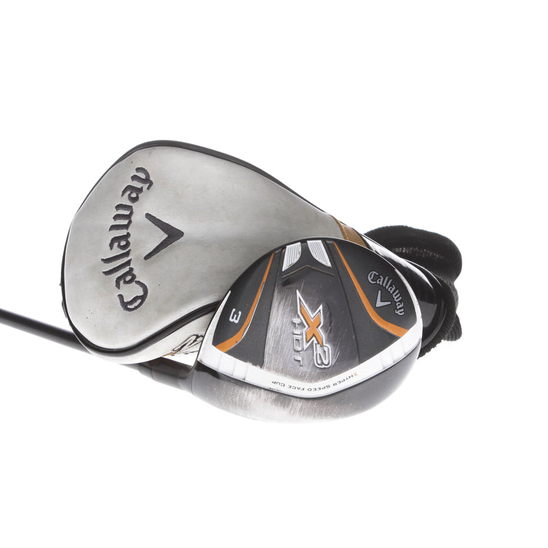 Callaway X2 Hot Graphite Men's Right Fairway 3 Wood 15 Degree Regular - Aldila Tour ATX 60 R